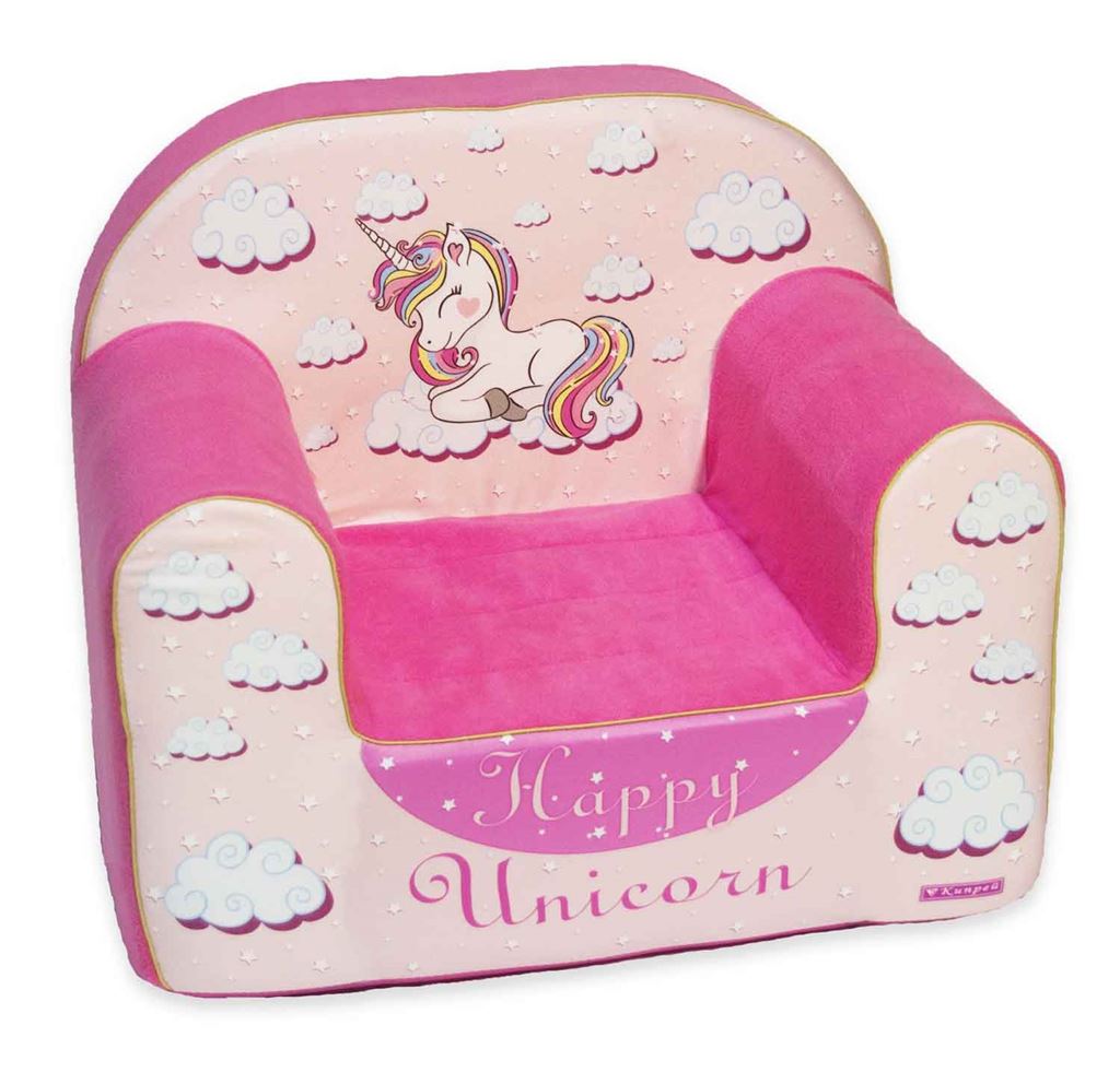 картинка КРЕСЛО "Happy Unicorn"  от магазина Радуга детства