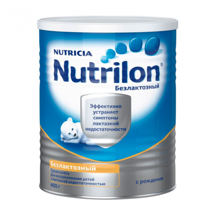 картинка NUTRILON, ЗАМЕНИТЕЛЬ молока безлактозный с рожд. (400 г) от магазина Радуга детства
