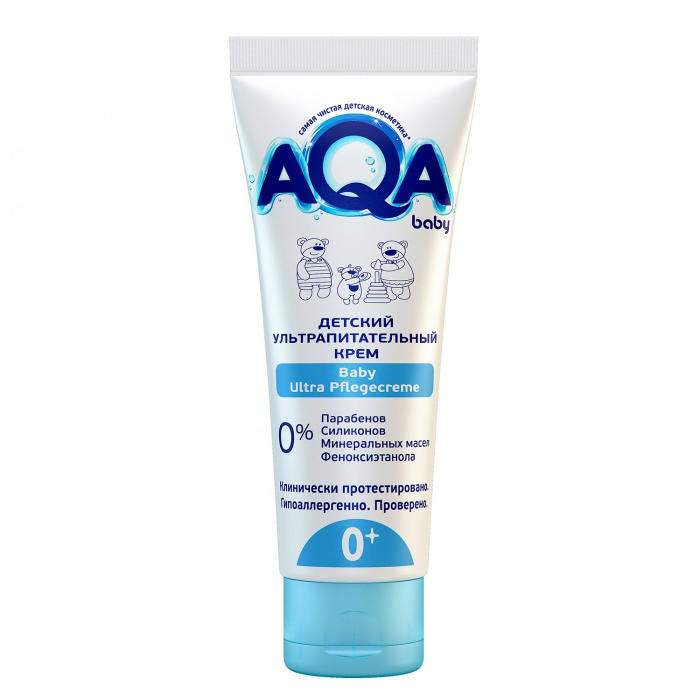 картинка NEW AQA BABY, КРЕМ детский ультрапитательный 75мл от магазина Радуга детства
