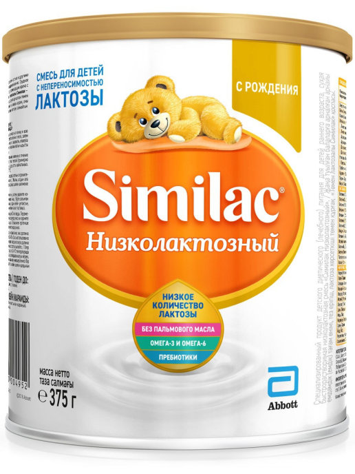 картинка SIMILAK, СМЕСЬ низколактозная  с рождения (375 гр.) от магазина Радуга детства