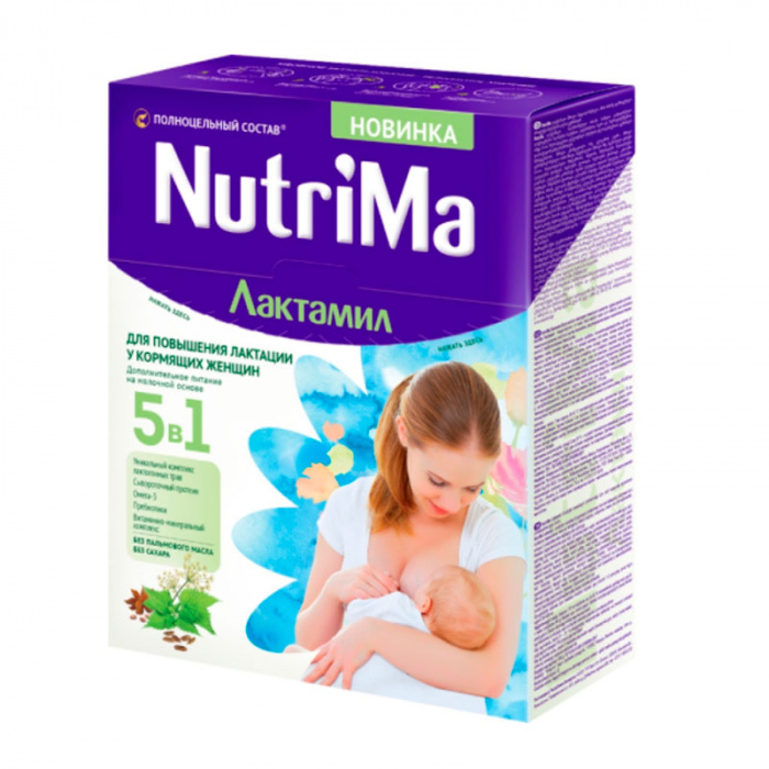 картинка NUTRIMA, Лактамил для кормящих матерей (350 гр) от магазина Радуга детства