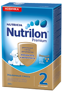 картинка NUTRILON 2, ЗАМЕНИТЕЛЬ молока, ПРЕМИУМ (350 г) от магазина Радуга детства