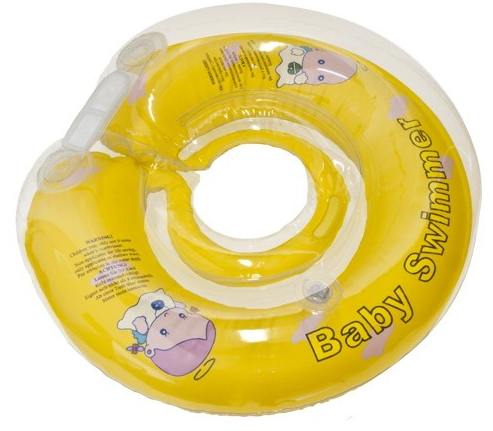 картинка BABY SWIMMER, КРУГ на шею 0-36 мес. (желтый; полуцвет.) от магазина Радуга детства