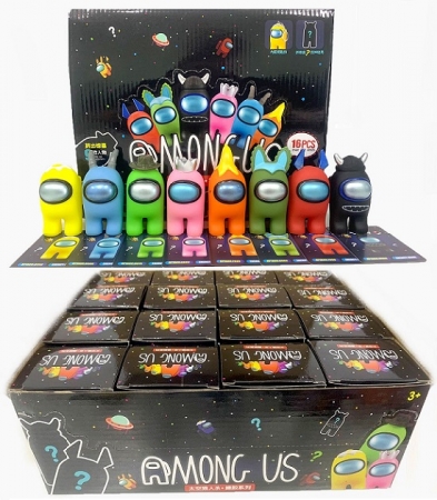 картинка ИГРУШКА-брелок Among US  (пищалка) от магазина Радуга детства