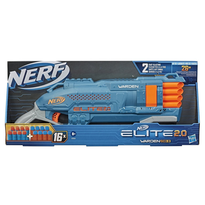 картинка NERF, БЛАСТЕР "E2.0 Варден" от магазина Радуга детства