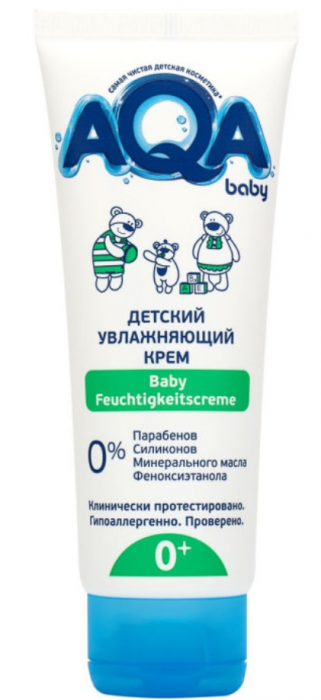 картинка NEW AQA BABY, КРЕМ детский увлажняющий,75мл от магазина Радуга детства