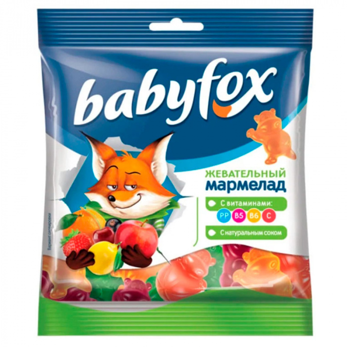 картинка BABYFOX, Мармелад (70 гр) от магазина Радуга детства